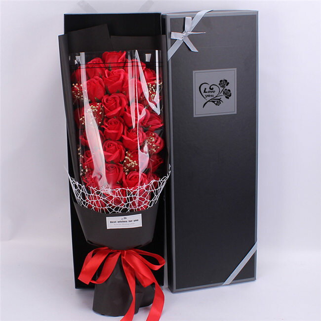6色展開　くまボックス　シャボンフラワー 花束 ギフト ソープフラワー ギフト フラワーソープ 誕生日プレゼント バラ 枯れない花 おしゃれ 石鹸素材 女性 女友達 キッズ　子供　フラワー ブーケ ウェディング 結婚記念日 お花 お誕生日 結婚祝い ブーケケース　造花