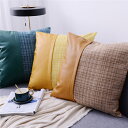 豊富な色　50*50CM 30*50CMクッションカバー Cushion Cover 北欧デザイン プレゼント ギフト 合成皮革　PU製 在宅 おしゃれ クッション おしゃれ ソファークッション クッション 春 北欧 インテリア かわいい インテリア雑貨 ソファー ベッドクッション PUレザー