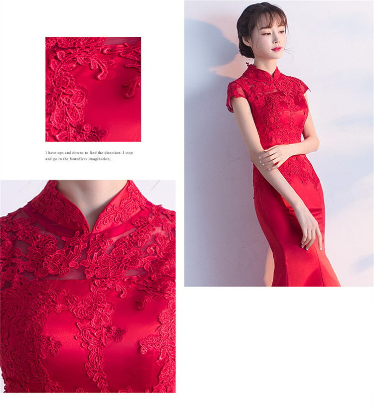 チャイナドレス レディース 高級感 エレガント 新中華風 レトロ クラシック ロング丈 大きいサイズ ゆったり スタンドカラー 半袖 普段使い 春夏