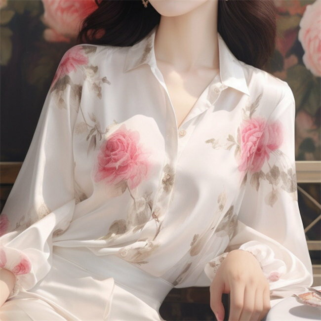 プリント　ブラウス レディース　20/30/40/50代 春夏 オシャレブラウス 韓国風 半袖トップス 花柄シャツ 五分袖トップス 薄手 ゆったり 体型カバー 上品 通勤OL トップス　S M L XL XXL