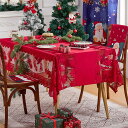 レッド レース テーブルクロス テーブル掛け クリスマス用 丸 長方形 北欧 おしゃれ 家庭用 業務用 テーブル マット 厚み 汚れ防止 サイズ別 長方形 正方...