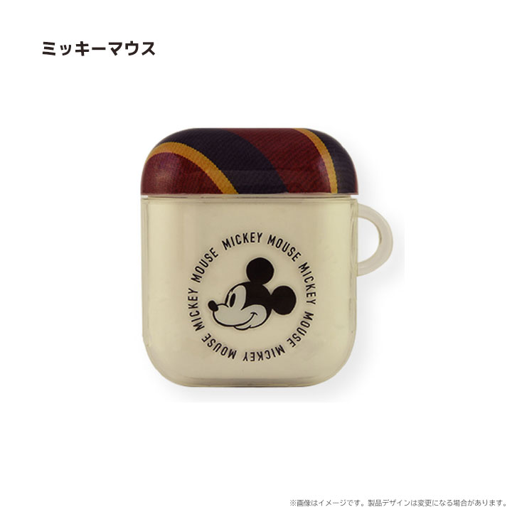 アンカーショップのAirPods　カバー　ケース　ディズニー　ピクサー　キャラクター　AirPods　ソフトケース　airpods　エアーポッズ　ケース　ミッキーマウス　ミニーマウス　エイリアン　くまのプーさん　イヤホンケース　iPhoneイヤホン　かわいい｜アングル2