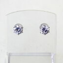 【中古】 プラチナ ダイヤ 0.745ct 0.728ct ピアス