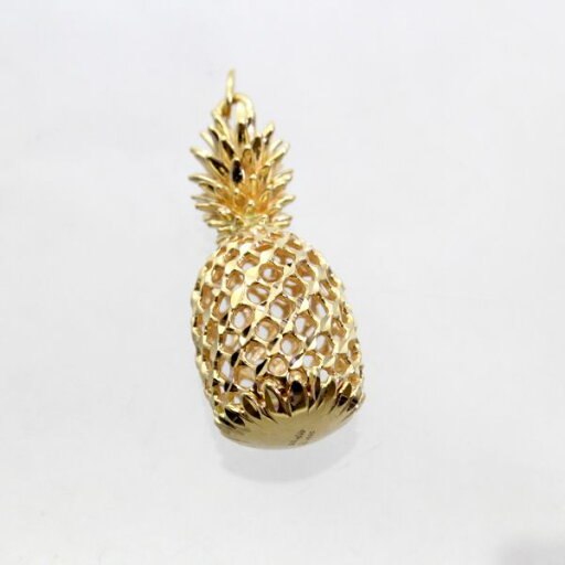 【中古】 14金 パイナップルデザイン ペンダント 【中古】 14金 パイナップルデザイン ペンダント