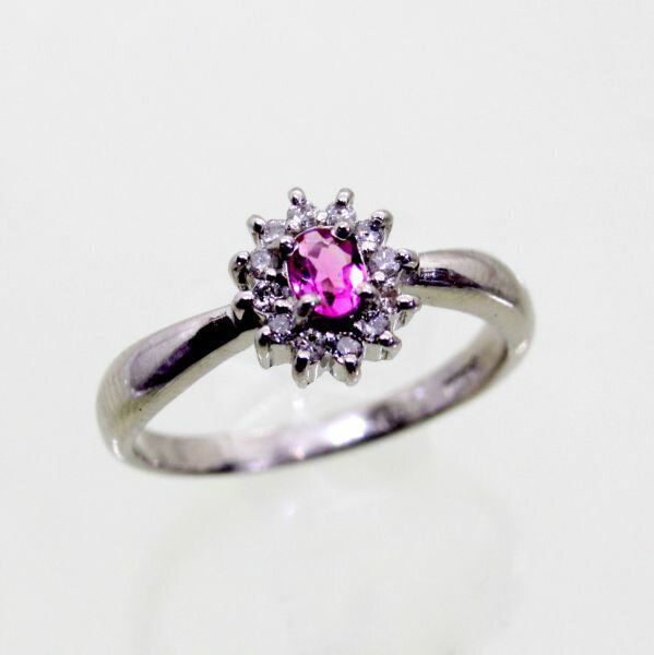 【中古】 プラチナピンクサファイア...