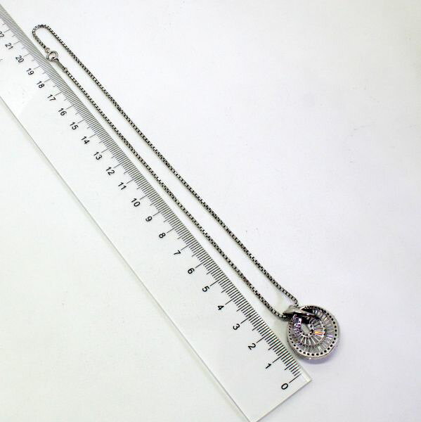 中古 プラチナ ダイヤ 3.20ct ペンダント付ネックレス auc-andoushouji-10006234 Discount Store ANDOUSHOUJI サンプル画像2