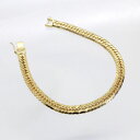 【中古】 18金 20g 八面 トリプル 喜平 ブレスレット