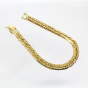 【中古】 18金 20g 十四面 トリプル 喜平 ブレスレット