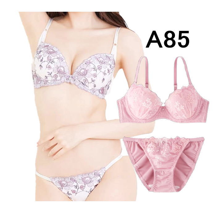 大きいサイズ ブラジャー ブラ ショーツ アンダー 85 ブラショーツ セット A85 アンダーバスト A85 ブ..