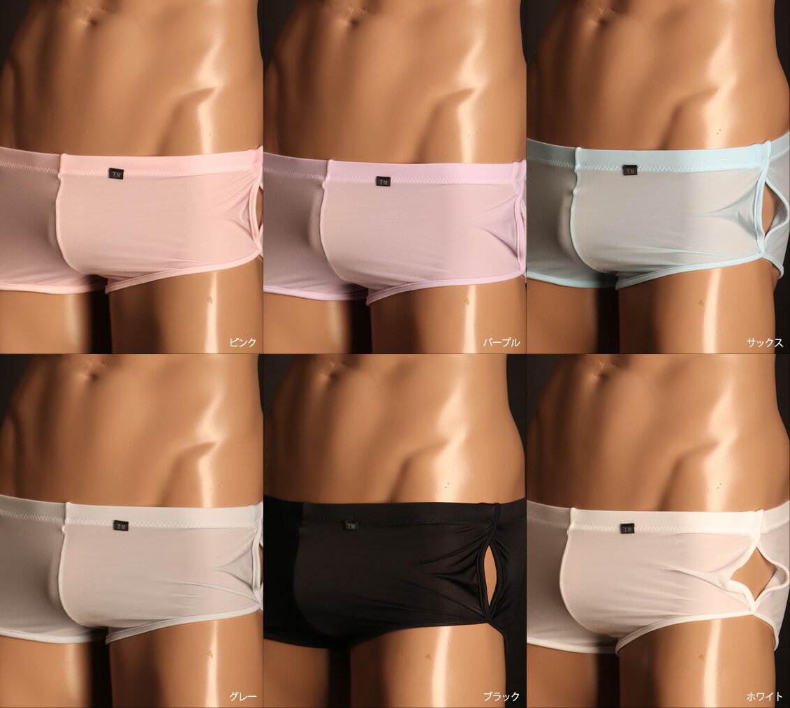 TM COLLECTION ボクサーパンツ メンズ セクシー ボクサーパンツ 透け NewT2M2 ランニングボクサー メンズ 下着 男性 下着 セクシー TMコレクション 165995 セール 3