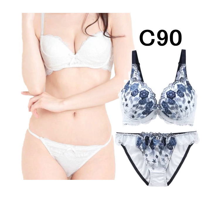 大きいサイズ ブラジャー ブラ ショーツ アンダー 90 ブラショーツセット 大きいサイズ 大きい アンダーバスト C90 ブラジャー ブラ 大きいサイズ ブラショーツ 上下セット C90