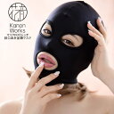 花音ワークス セクシーランジェリー フェイスマスク セクシー 全頭マスク 目 口 あき セクシー ランジェリー コスチューム マイクロストレッチ 黒 M L サ...