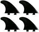 115mm クアッドフィン スタビライザー ショートボード ロングボード SUP、川下りとサーフ 柔らかい 安全 初心者 子供も FCS互換 Quad