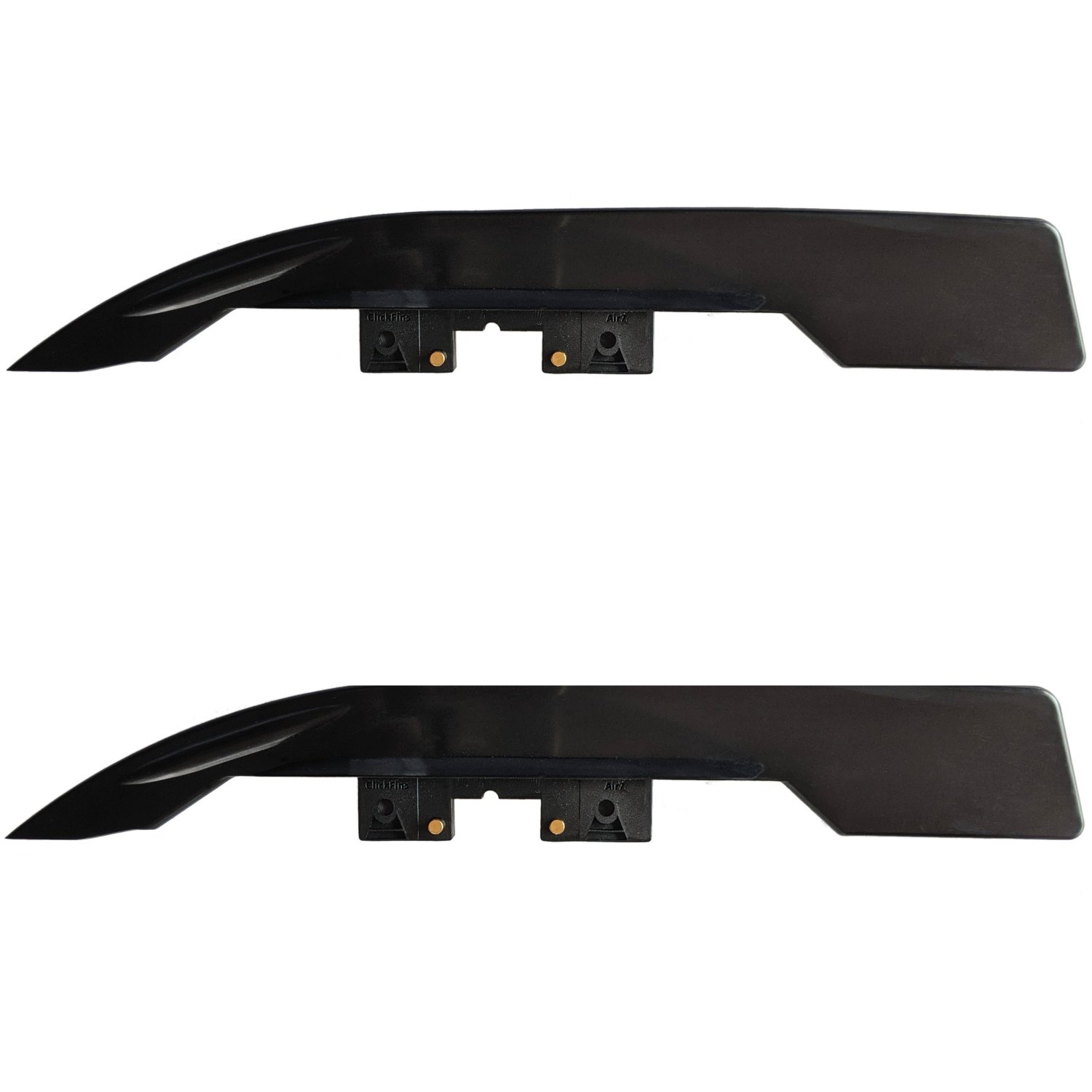 Click Fins 2枚 25mm ロングテール フィン for インフレータブルSUP パドルボード SUP 川下りも クリッ..