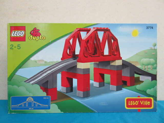 【未使用品】　レゴ　デュプロ　橋　3774　　　　　　　　　LEGO　duplo　2〜5歳　ブロック　　　　　　　　　レゴブロック　おもちゃ　知育　玩具