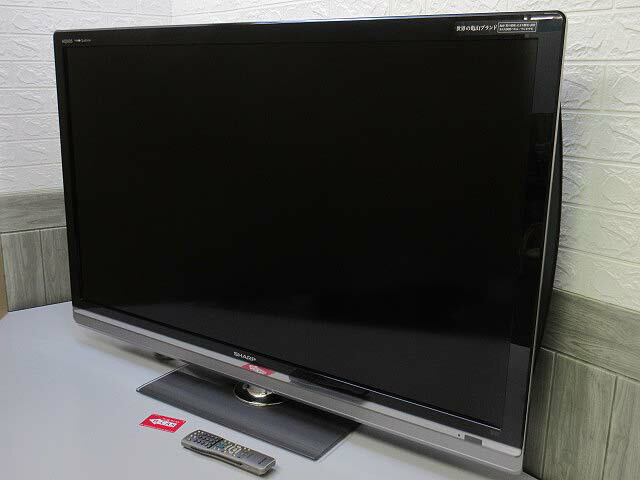 【中古】 札幌市内・札幌近郊限定 シャープ アクオス 液晶テレビ LC-52LX3 52インチ SHARP AQUOS クアトロン 世界の亀山 日本製 リモコン付 高画質 ファミリンク スタンド付き ハイビジョン TV…