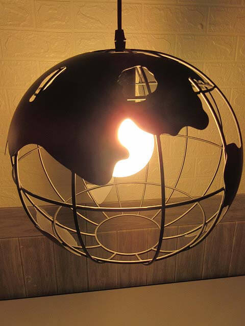 楽天市場】地球儀（ペンダントライト・吊下げ灯｜天井照明）：ライト