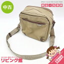 【中古】 U.P renoma ショルダーバッグ ベージュ ナイロン 軽量 コンパクト 斜めがけ ポーチ 男女兼用 ユニセックス カジュアル バッグ カバン 鞄...