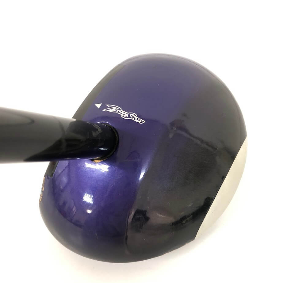 【中古】 ノースウェイスポーツ パークゴルフクラブ ソフトケース付 紫 右打ち用 ...