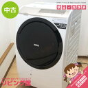 【中古】 日立 ドラム式洗濯乾燥機 11kg BD-SV110GL ホワイト 左開き HITACHI ドラム洗濯機 白 洗濯機 乾燥6kg 大容量 ビッグドラム...