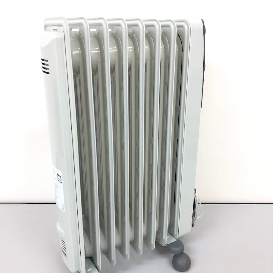 【中古】 デロンギ オイルヒーター RHJ10F0812-SG ストーングレー 8枚フィン 1200W...