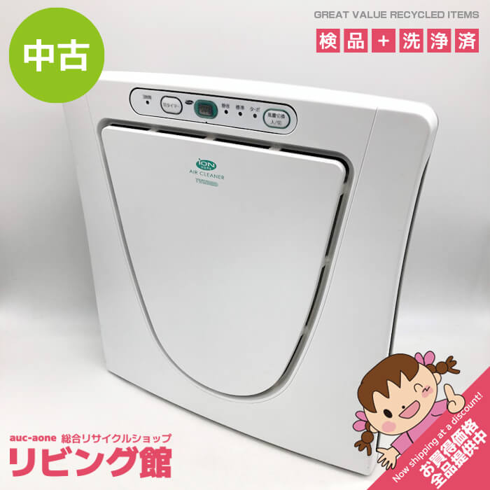 樂天商城 - 【中古】 ツインバード マイナスイオン発生空気清浄機 AC-P358 ホワイト TWINBIRD 白 適用面積〜12畳 小型 薄型 スリム 消臭 脱臭 ニオイ除去 空気清浄機 中古