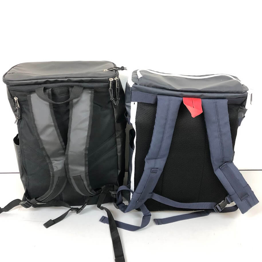 【中古】 FILA＆adidas リュック 2個セット ネイビー ブラック スクエア リュック...