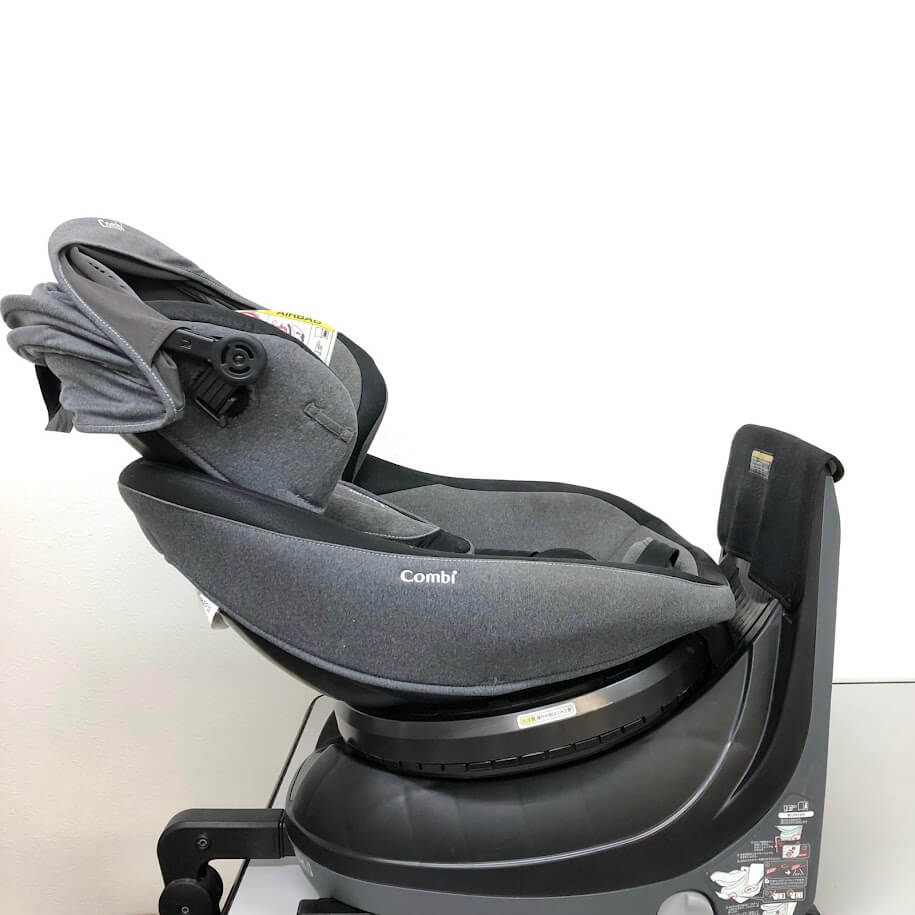 【中古】 コンビ チャイルドシート クルムーヴ グレー系 Combi CG-UIG ISOFIX固定 ...