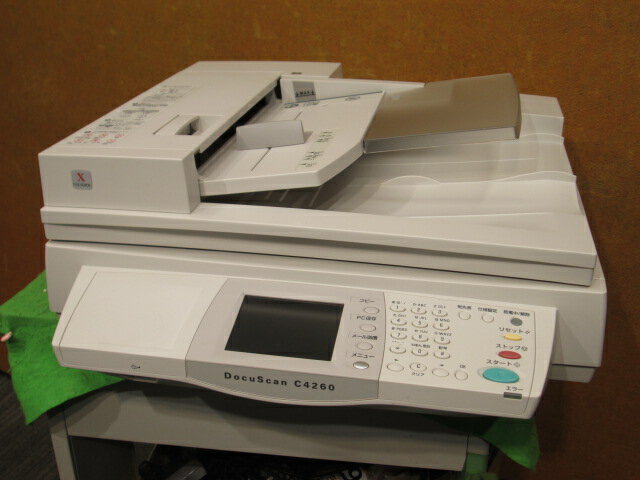 【大型商品】【代引不可】【中古】▼やや訳有 XEROX　A3　スキャナユニット DocuScan C4260 A3対応 カラーネットワークスキャナ ○動作確認済み 対応機種と組み合わせて簡単コピーシステム構築可能！　USBメモリにも直接保存可能！▼現状品[b13111]