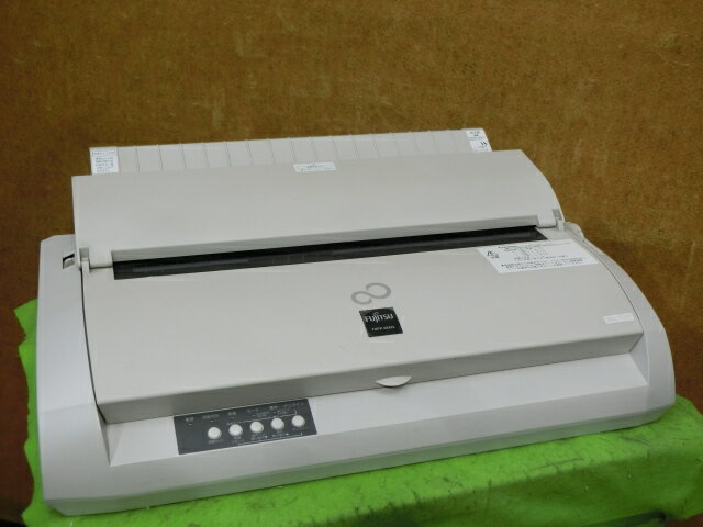 【中古】FUJITSU FMPR3000G ラウンド型 ドットプリンタ USB／パラレル接続　複写伝票等にどうぞ ◎印字..