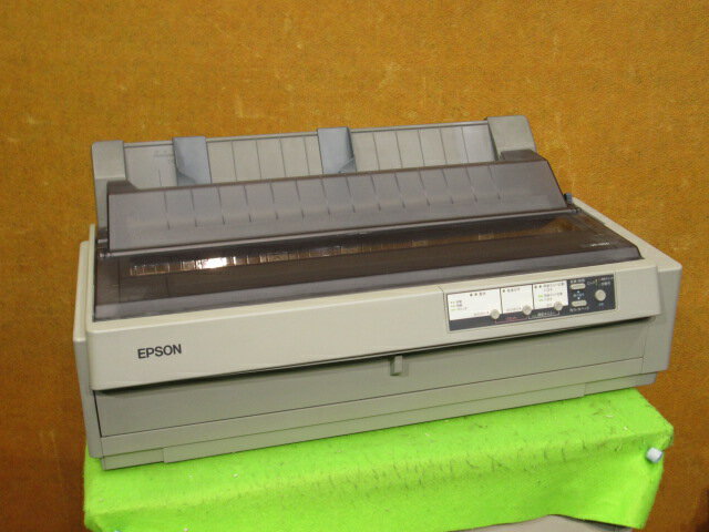 【中古】▼訳有▲ EPSON(エプソン） VP-1900 ラウンド型ドットプリンタ 有線LAN／USB／パラレル接続対応 複写伝票等にどうぞ ▼現状品 [b11345]