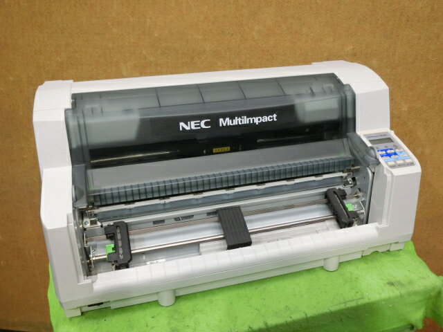 【中古】◎現行機◎ NEC MultiImpact 700JEN 水平型ドットプリンタ LAN／パラレル接続対応 連続紙の複写..