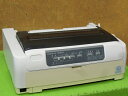 【中古】OKI MICROLINE 5460HU2 小型 ラウンド型 ドットプリンター パラレル/USB接続 印字チェック済み ◎印字抜けなし◎ ▼手差しトレイ...