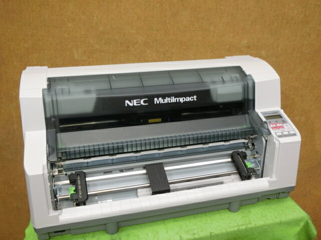 【中古】◎現行機◎ NEC MultiImpact 700XEN 水平型ドットプリンタ LAN／パラレル接続対応 複写伝票にどうぞ ◎印字動作OK◎印字抜け無し◎ [b15163]