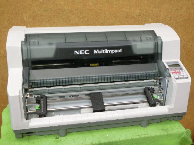 【中古】◎現行機◎ NEC MultiImpact 700XEN 水平型ドットプリンタ LAN／パラレル接続対応 複写伝票にどうぞ ◎印字動作OK◎印字抜け無し◎ [b15276]