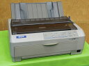 【中古】EPSON(エプソン) VP-880 小型 ラウンド型ドットプリンタ 有線LAN/USB/パラレル接続 後方用紙ガイド付き 複写伝票にどうぞ ▼現所品 ...