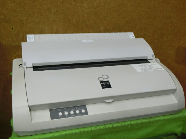 【中古】FUJITSU FMPR3020 ラウンド型 ドットプリンタ USB／パラレル接続　複写伝票等にどうぞ ◎印字動..