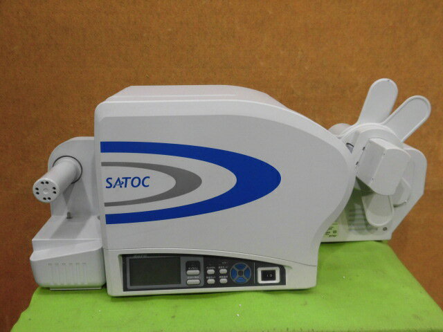 【中古】SATO ST308R SATOC バーコードプリンター 巻取装置付き ▼現状品 通電確認のみ [B13416]