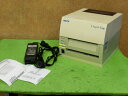 【中古】▼こんがり色やけ特価▲ SATO レスプリ T408v-exCUT USB/LAN/RS-232C BARCODE PRINTER セルフテスト印字&カ...