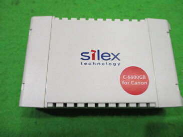 【中古】Silex C-6600GB キヤノンプリンタ専用USBプリントサーバ [b7819]