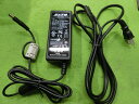 【中古】SATO ACアダプタ 1728S(3A-602DA24A) 24V-2.7A たぶん 外径 5.5mm 内径2.1mm ◎通電動作確認済み◎ [B13...