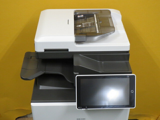 【中古コピー機】 ★印刷極少★RICOH/リコー A4 カラー複合機 IM C300 カラーコピー機 ◆ 2段給紙 専用台 両面印刷 コピー・FAX・プリンタ・スキャナ SPF imc300 【大型商品・代引き不可】[b14825]