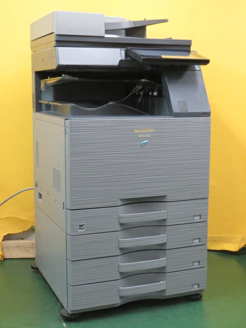 【中古コピー機】 ★準現行機種★カラー印刷極少★シャープ SHARP デジタル A3 フルカラー複合機 BP-60C26 ◆コピー/FAX/プリンタ/スキャナ 4段給紙◆無線LAN◆ 両面印刷【大型商品・代引き不可】[b15223]