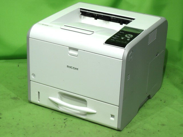 【中古】印刷枚数12270枚 RICOH SP4510 A4 モノクロレーザープリンター 定番機種 印字&動作良好 リコー ( SP4500系 ) レセプト [b13467]