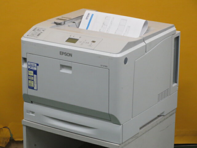 【大型商品/中古】使用14384枚 EPSON LP-S7160 A3 カラーレーザープリンター 両面印刷標準装備 準現行型番 エプソン プリンタ 本体 lps7160 [b13481]