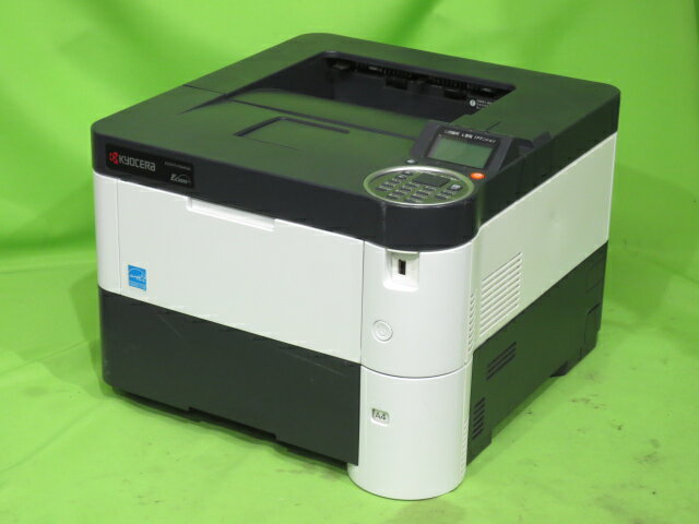 【中古】使用14621枚 KYOCERA ECOSYS P3045dn A4 モノクロレーザープリンター 両面印刷標準 準現行型番 プリンタ 京セラ TK-3161機種 本体 コンパクト [b15327]