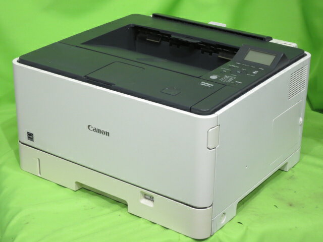 【中古】使用19658枚 Canon Satera LBP8720 A3 モノクロレーザープリンタ 両面印刷標準搭載 キャノン CRG-533機種 品薄型番 [b15339]