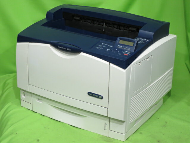 【中古】使用28473枚 FUJI XEROX DocuPrint 3100 A3 モノクロレーザープリンター 両面印刷 DP3100 本体 fujifilm [b15792]