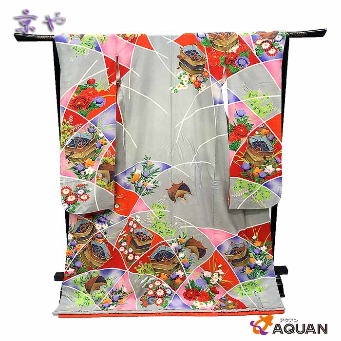 楽天市場】打掛 赤 中古(着物|和服):レディースファッション 楽天市場】打掛 赤 中古(着物|和服):レディースファッション