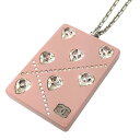 CHANEL シャネル プレート ネックレス ハート ピンク プラ【中古】シャネル アクセサリー aq11857